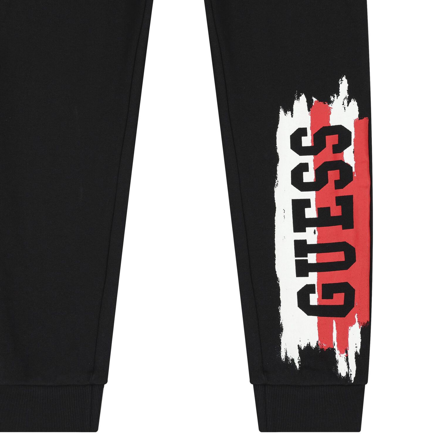 Boys Black Logo Joggers, 2, hi-res image number null