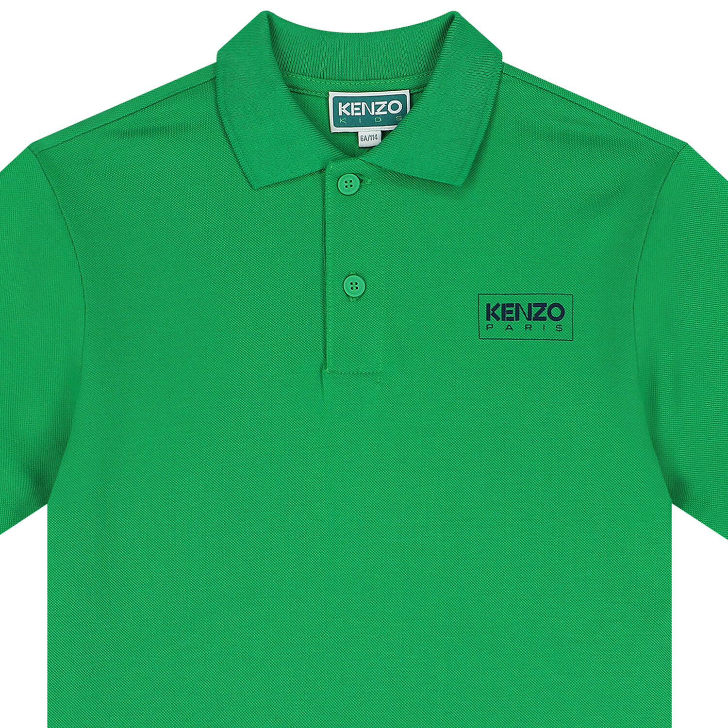 Boys Green Logo Polo Shirt, 1, hi-res