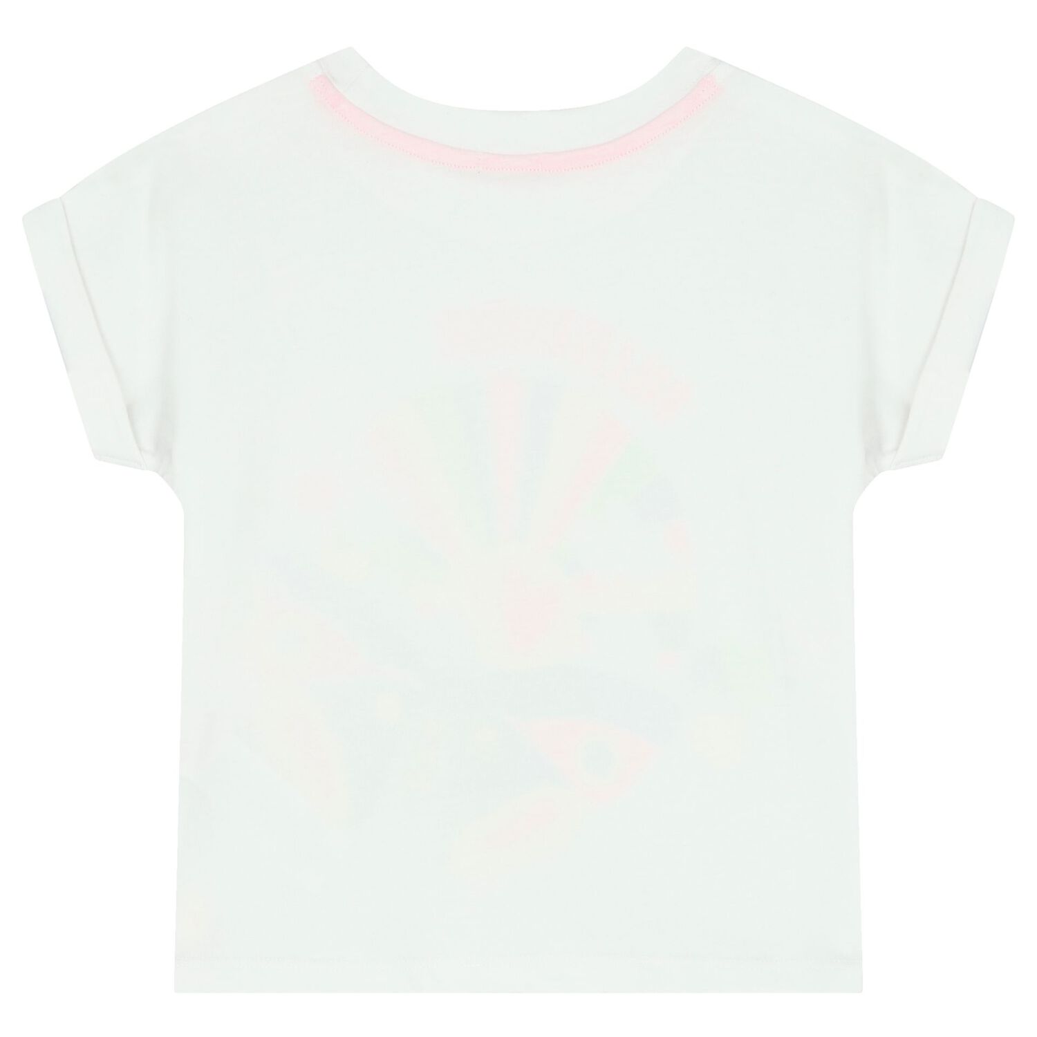 Girls White T-Shirt, 1, hi-res