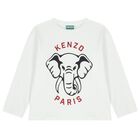 White Elephant Logo Long Sleeve Top, 1, hi-res