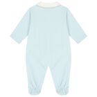 Baby Boys Blue Logo Babygrow Gift Set, 2, hi-res