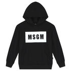 Black & White Logo Hooded Top, 1, hi-res