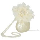 Girls Pearlescent Heart Shaped Handbag, 1, hi-res