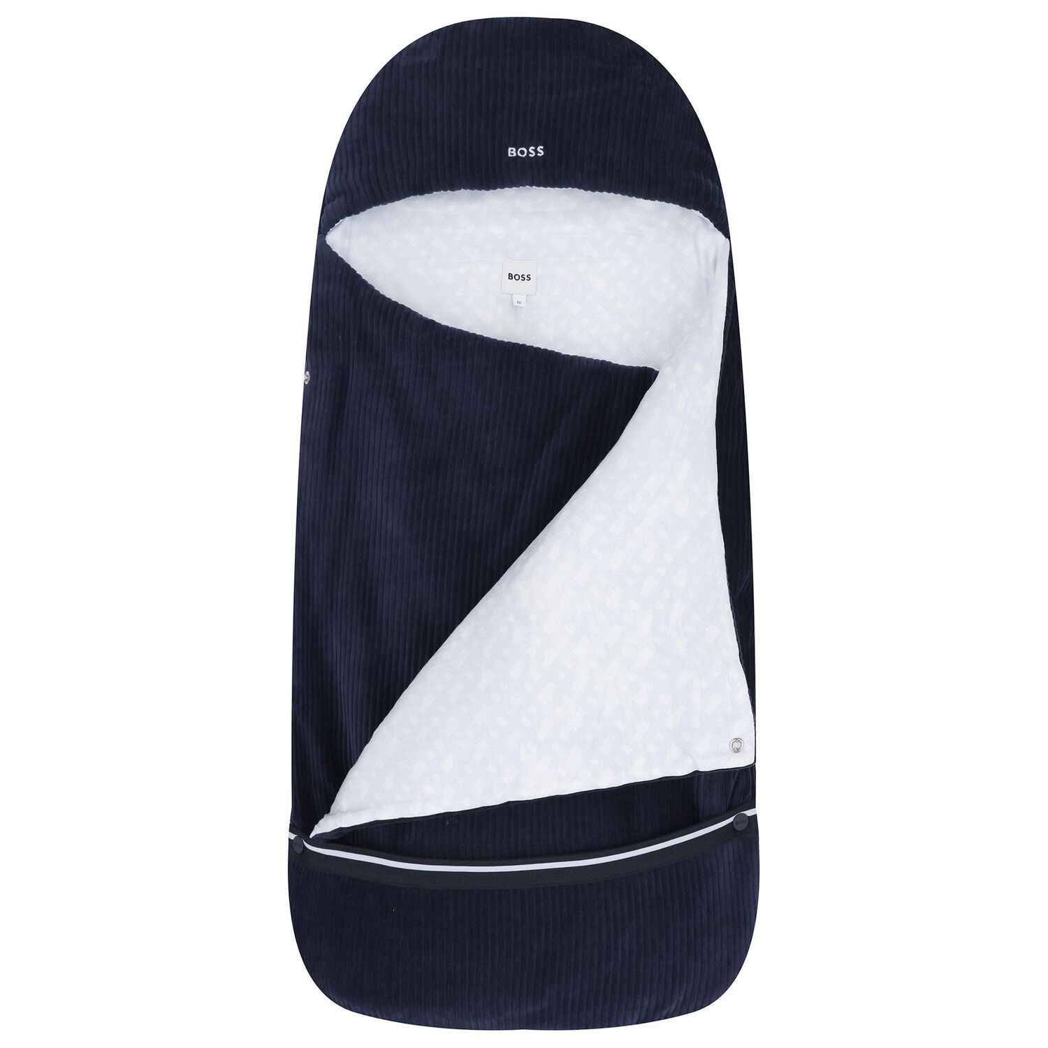 Baby Boys Navy Blue Logo Nest, 2, hi-res