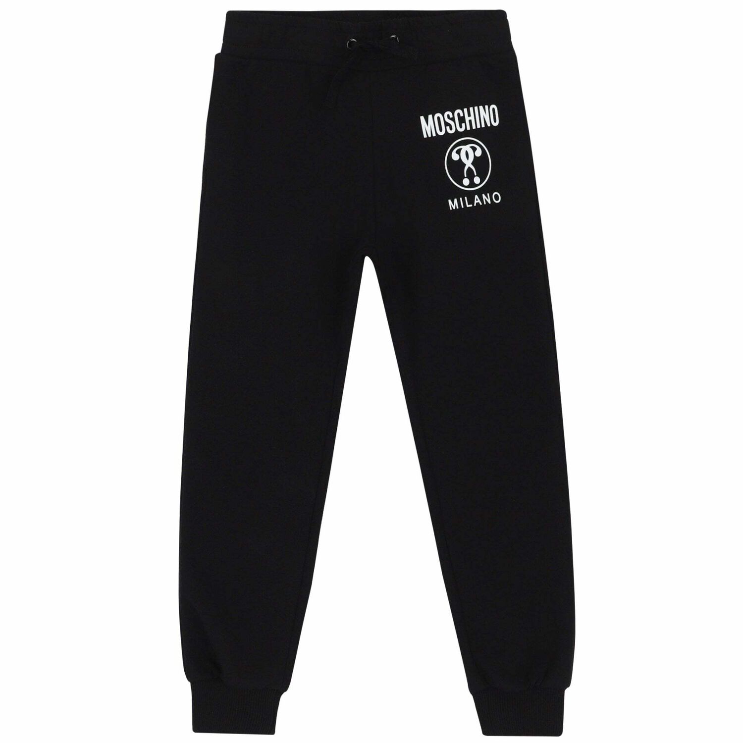 Black Logo Joggers, 1, hi-res