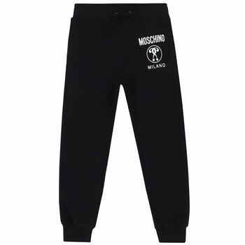 Black Logo Joggers