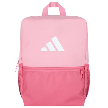 Girls Pink Logo Backpack