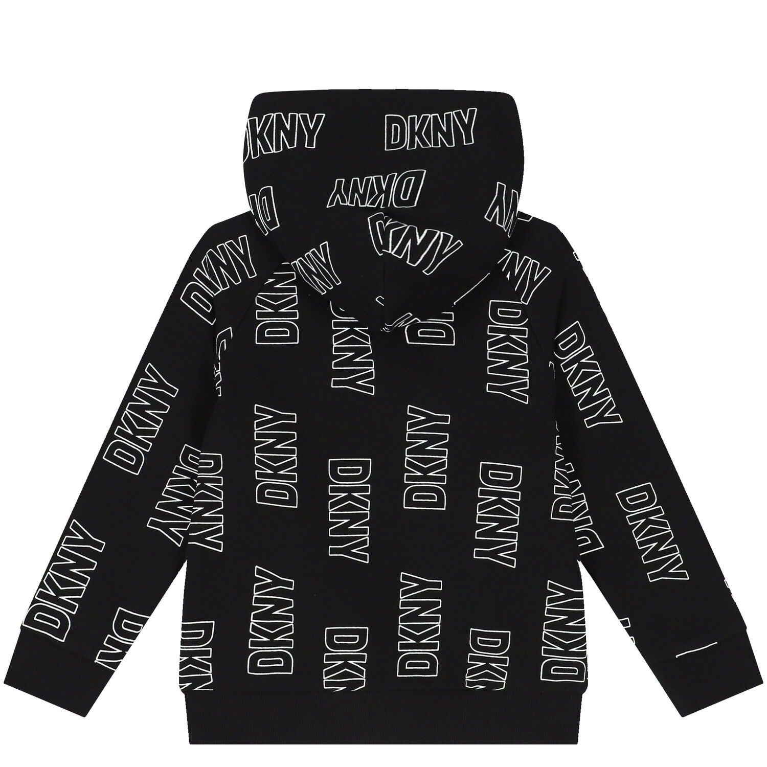 Black Logo Hooded Top, 1, hi-res image number null