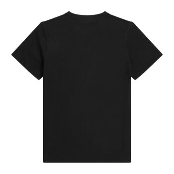Boys Black Logo T-Shirt