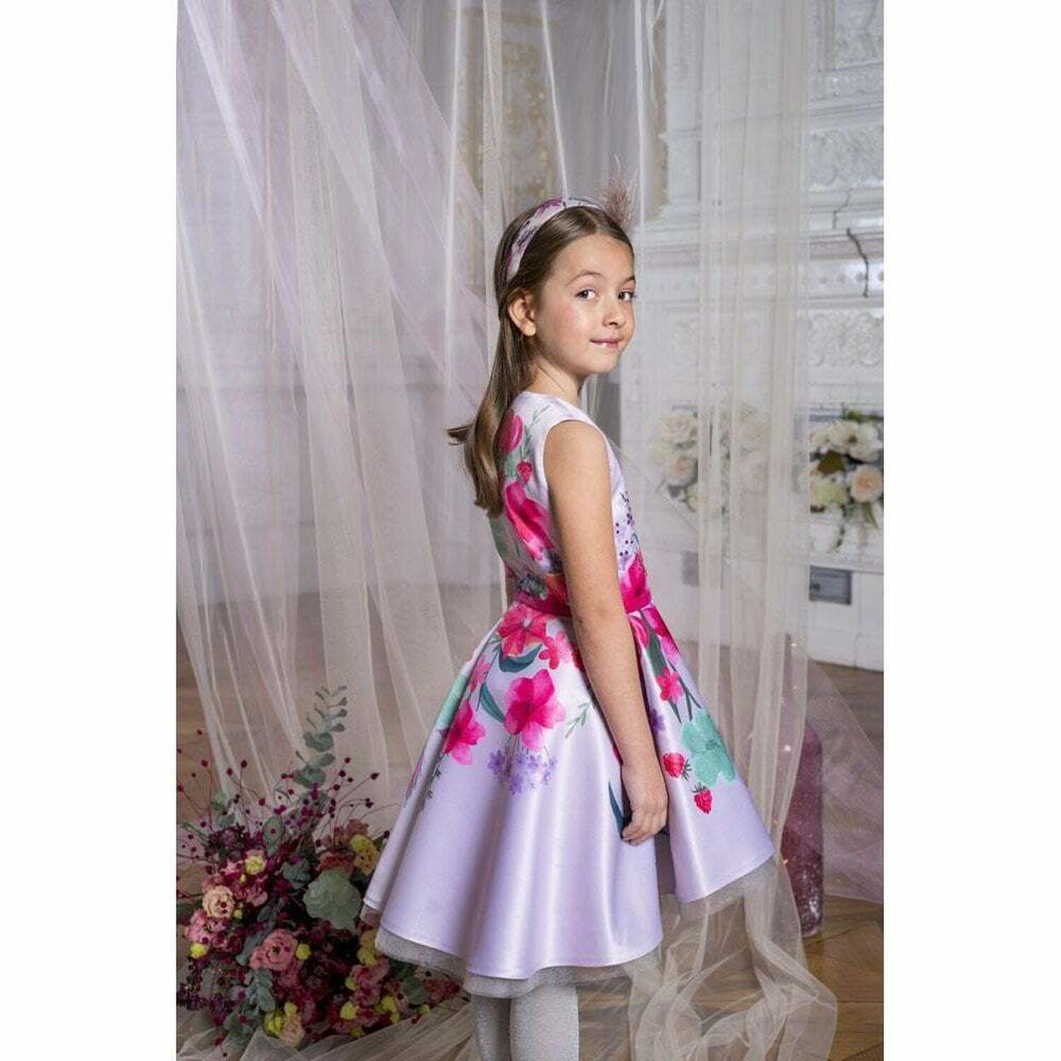Girls Special Occasion Embellished Dress, 1, hi-res image number null