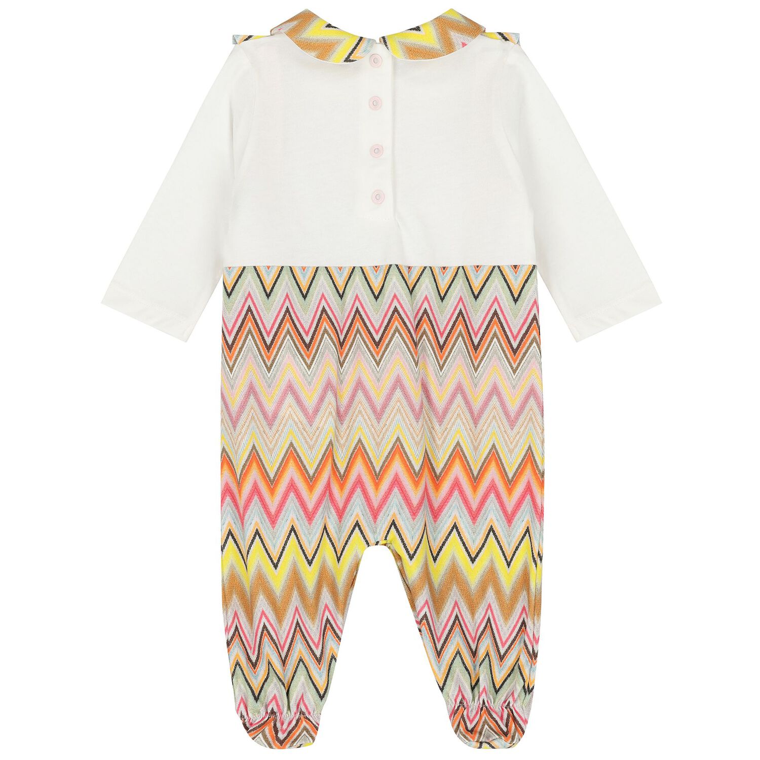 Baby Girls White Logo Babygrow Gift Set, 1, hi-res