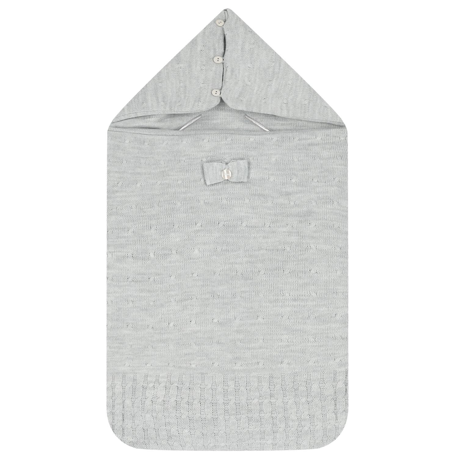 Grey Knit Baby Nest, 2, hi-res image number null
