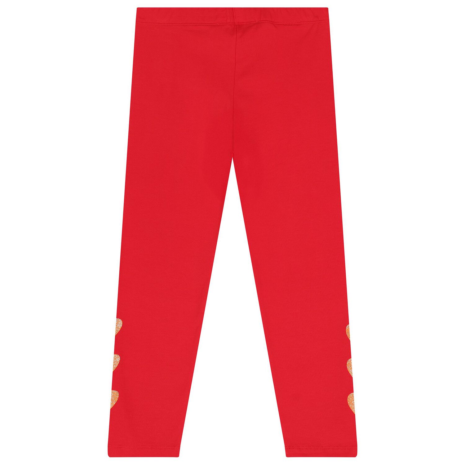 Girls Red Heart Leggings, 2, hi-res