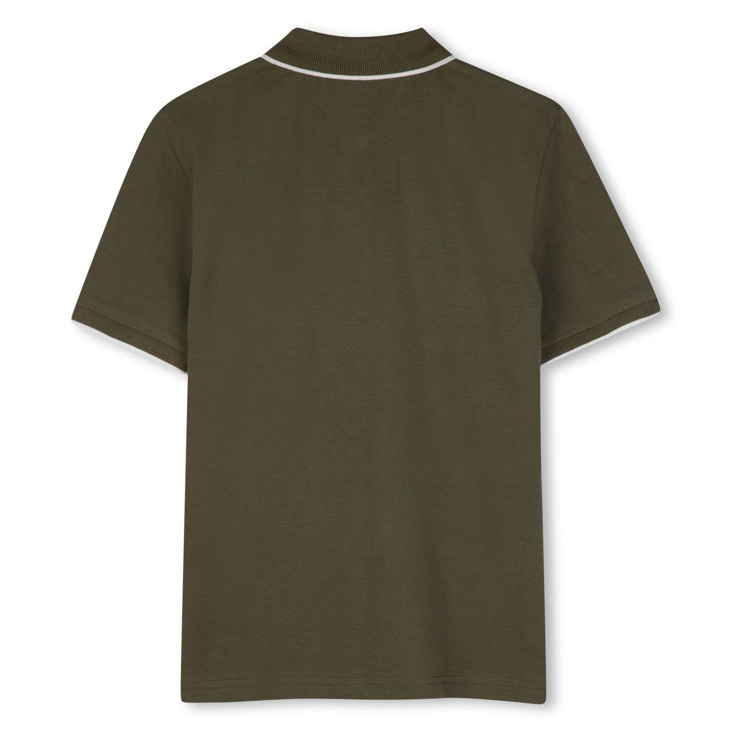 Boys Mini Me Green Logo Polo Shirt, 2, hi-res