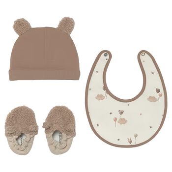 Ivory & Beige Teddy Bear Gift Set