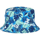 Boys Blue Jungle Bucket Hat, 1, hi-res