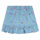 Younger Girls Yellow & Blue Skirt Set, 1, hi-res