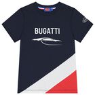 Boys Navy Blue Logo T-Shirt, 1, hi-res