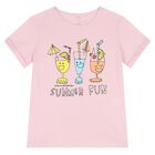 Girls Pink Cocktails T-Shirt, 1, hi-res