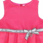 Girls Pink Logo Dress, 1, hi-res
