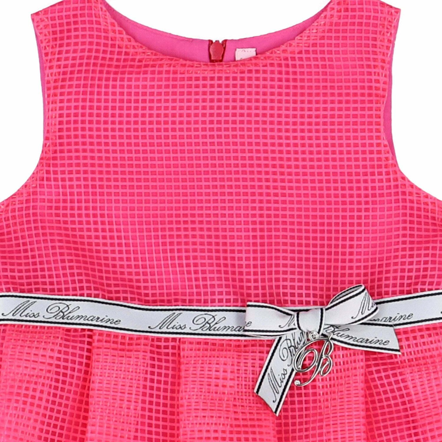 Girls Pink Logo Dress, 1, hi-res image number null