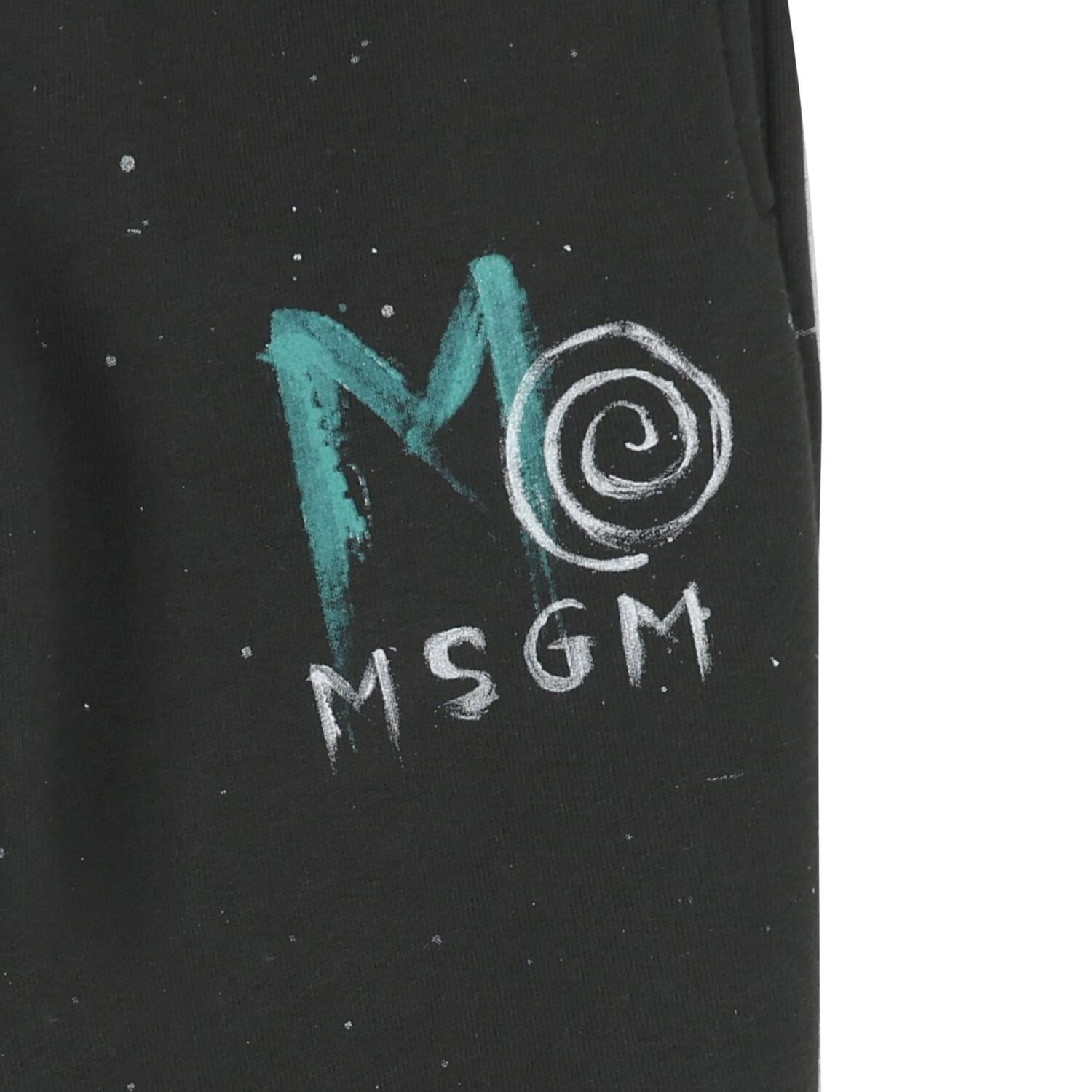 Boys Black Logo Joggers, 1, hi-res