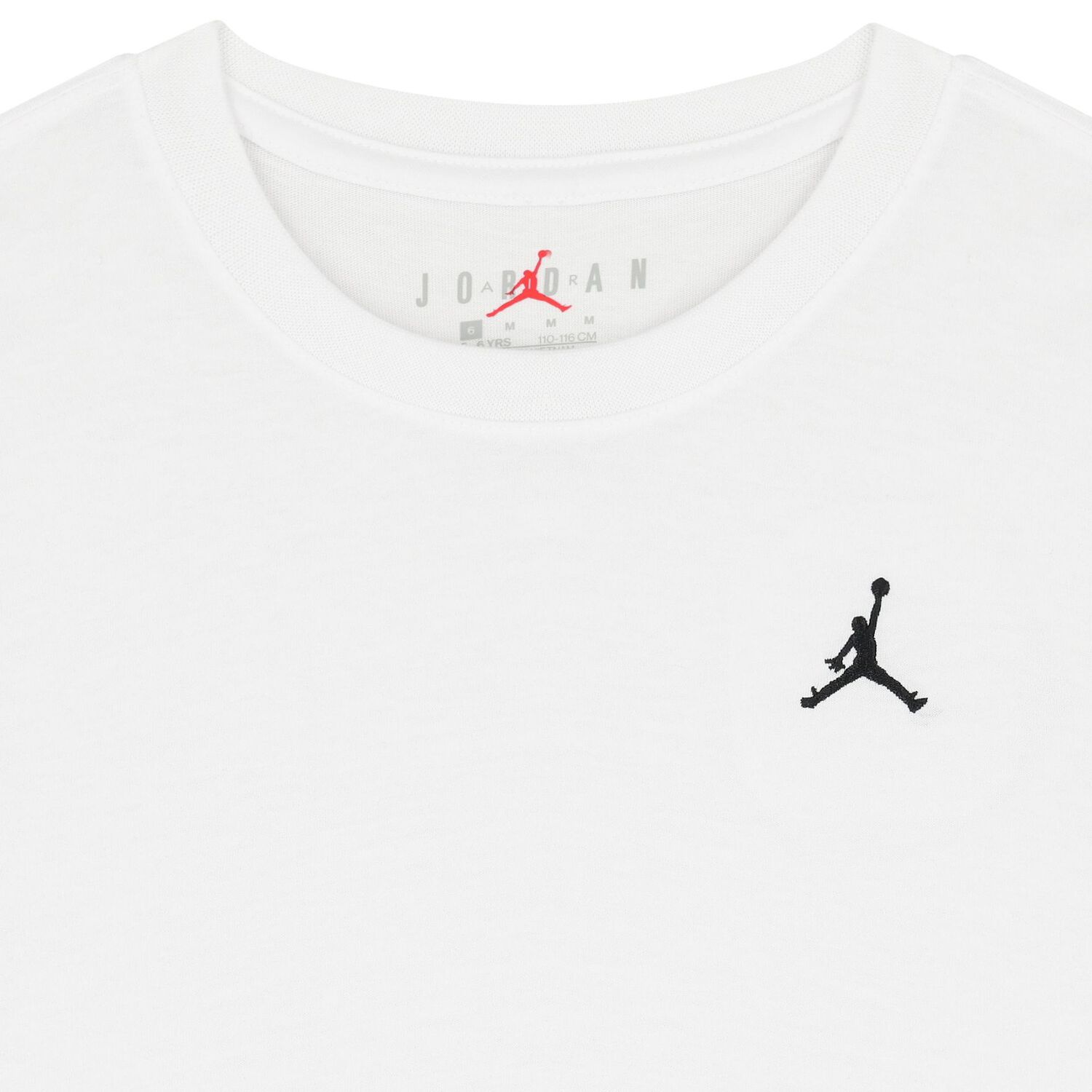 Boys White Jordan Logo T-Shirt, 1, hi-res