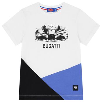 Boys White Logo T-Shirt