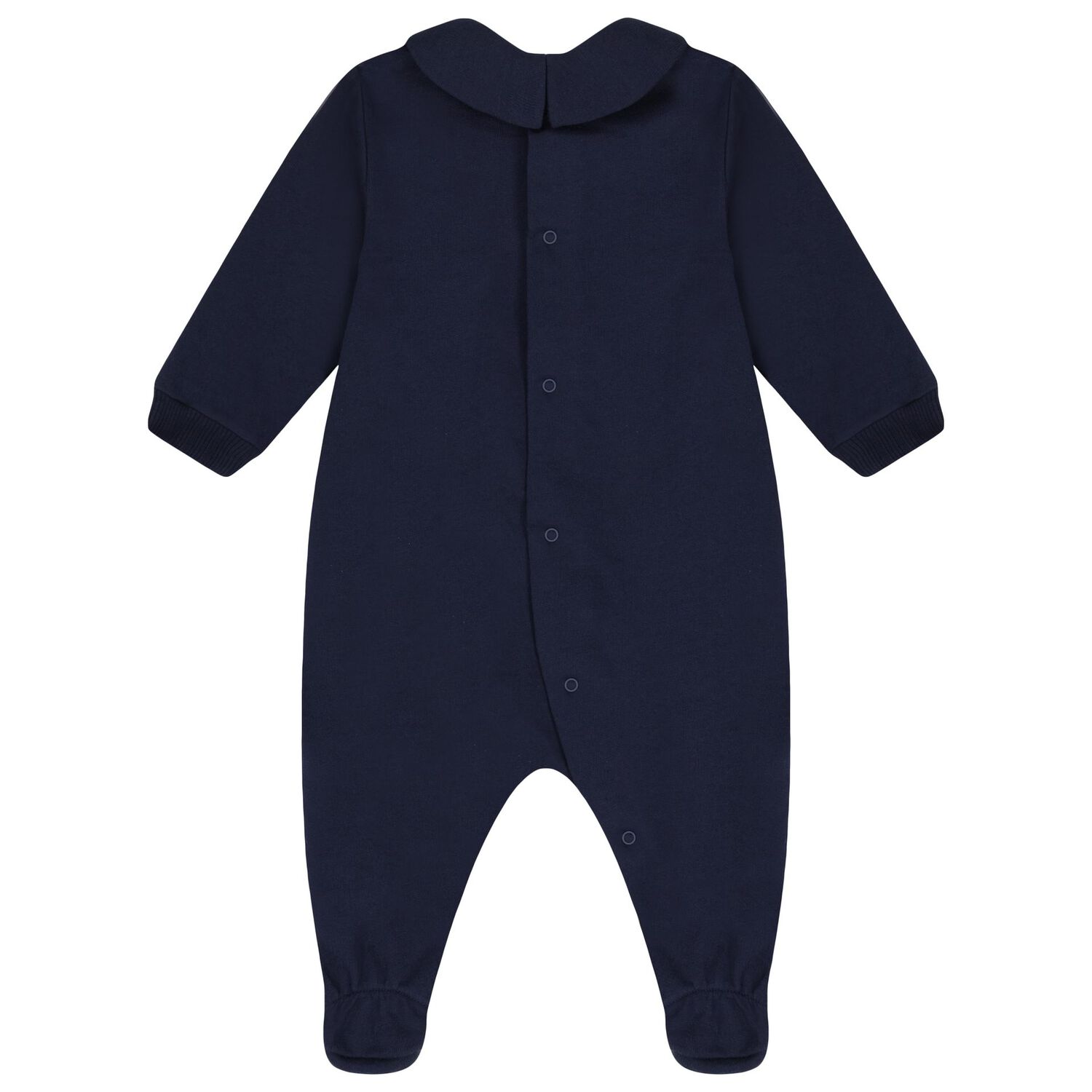 Navy Blue Teddy Bear Logo Babygrow Gift Set, 2, hi-res