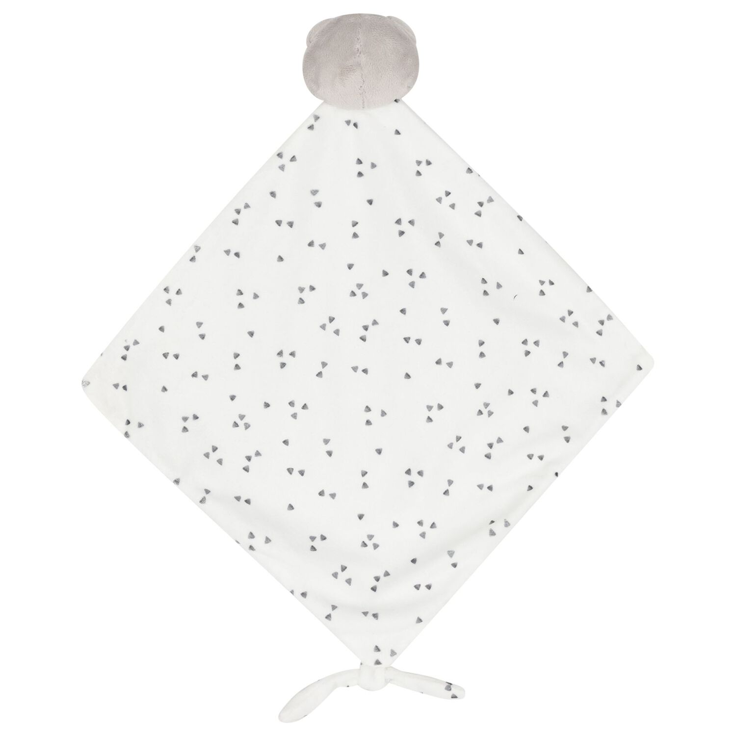 White Teddy Bear Baby Doudou Comforter, 1, hi-res