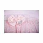 Baby Girls Pink Lace Dress, 1, hi-res