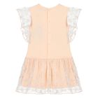 Younger Girls Pink Bag Dress, 1, hi-res