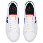 Boys White Logo Trainers, 1, hi-res