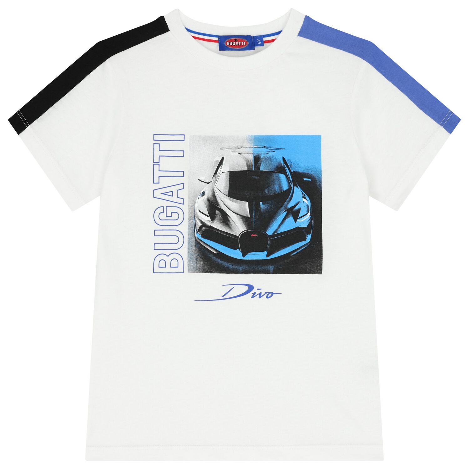 Boys White Logo T-Shirt, 1, hi-res