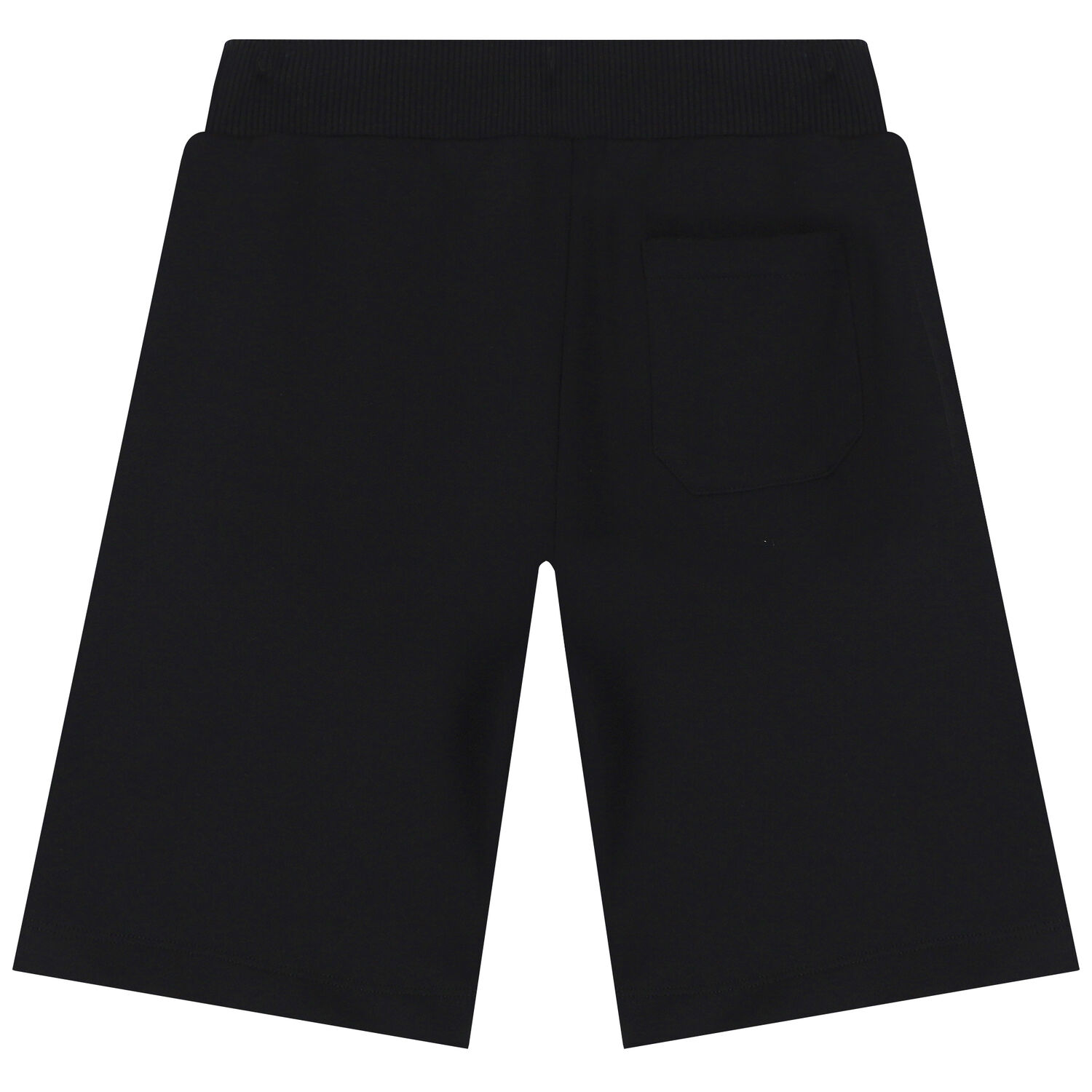 Black & Gold Logo Shorts, 1, hi-res