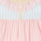 Younger Girls Multi-Colored Striped Dress, 1, hi-res