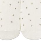 Younger Girls Ivory Stars Tights, 1, hi-res
