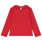 Girls Red Logo Envelope Skirt Set, 1, hi-res