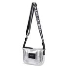 Girls Silver Logo Handbag, 1, hi-res