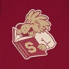 Boys Burgundy Lion T-Shirt, 1, hi-res