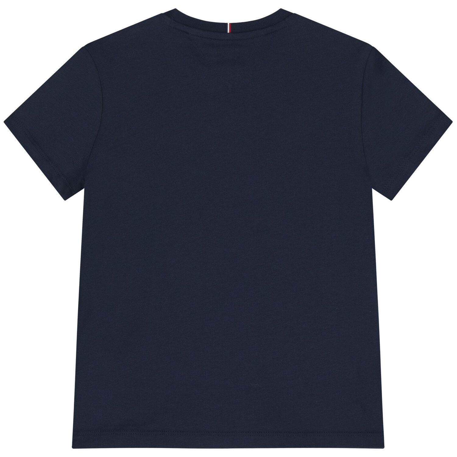 Girls Navy Blue Embellished Logo T-Shirt, 1, hi-res