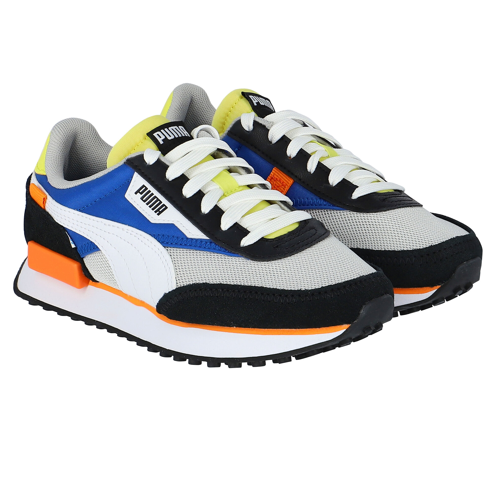 Puma Boys Multi Colored Future Rider Trainers Junior Couture UK