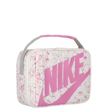 Girls Ivory & Pink Logo Lunch Bag