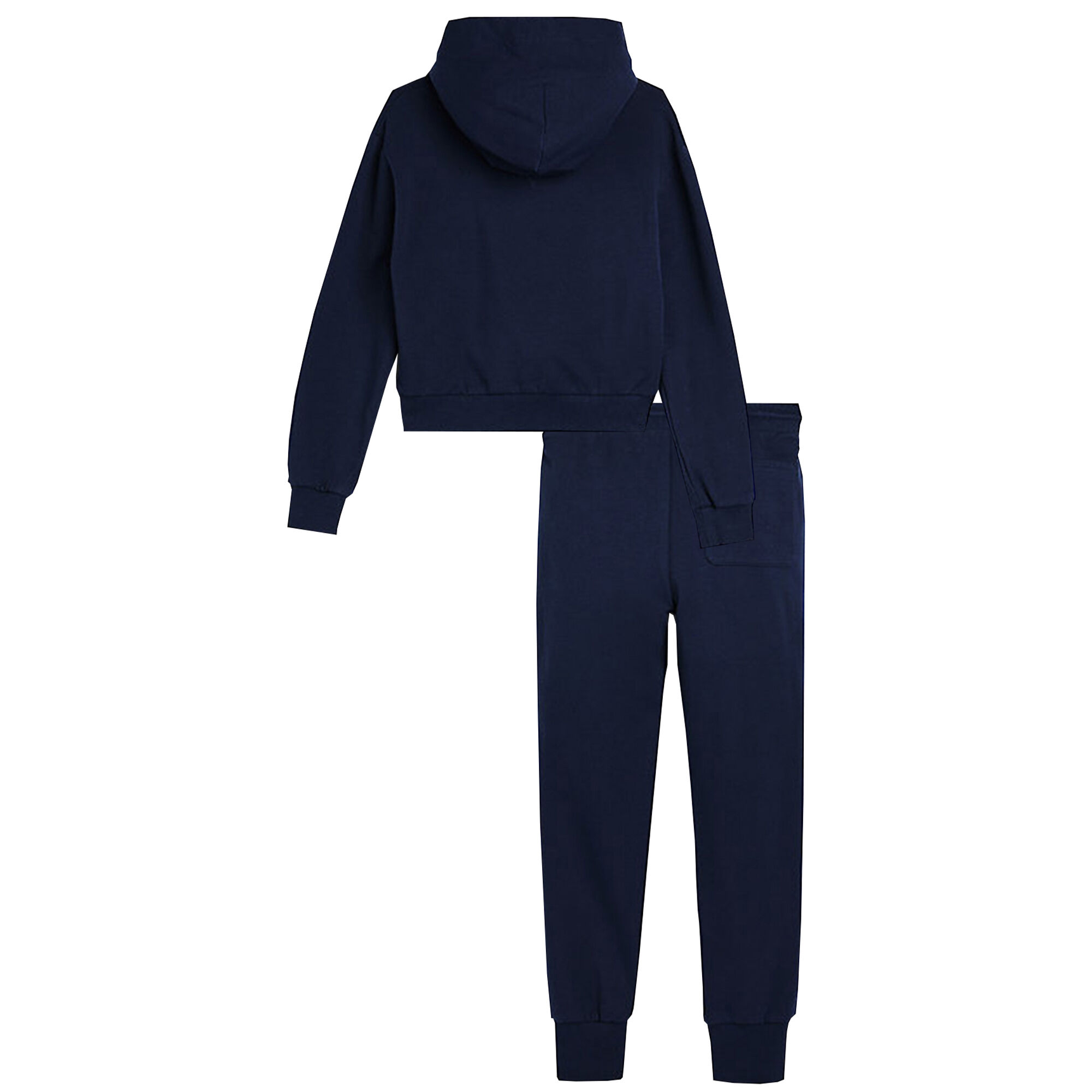 Girls navy tracksuit cheap