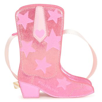 Girls Pink Boot Bag 