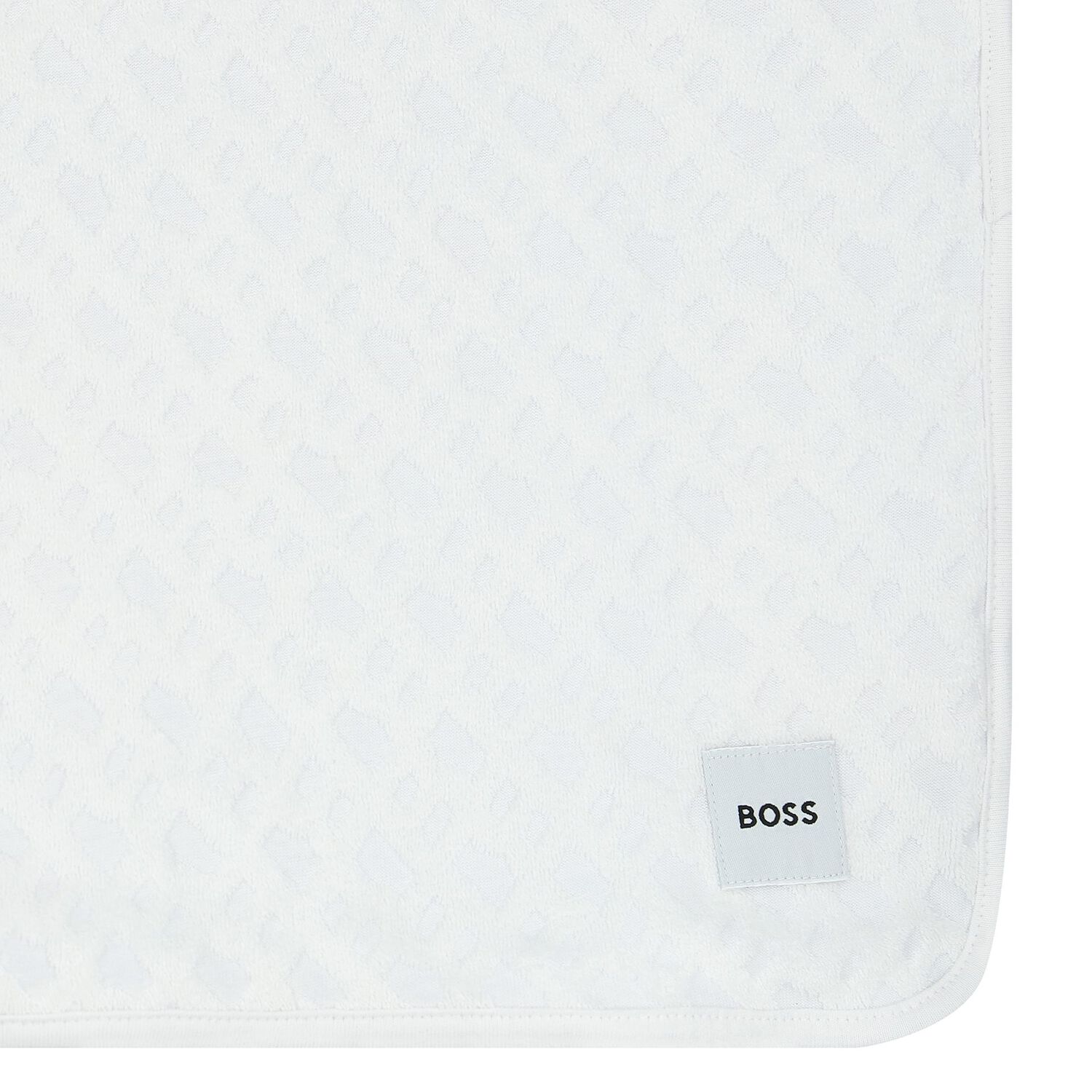 White Logo Baby Blanket, 1, hi-res