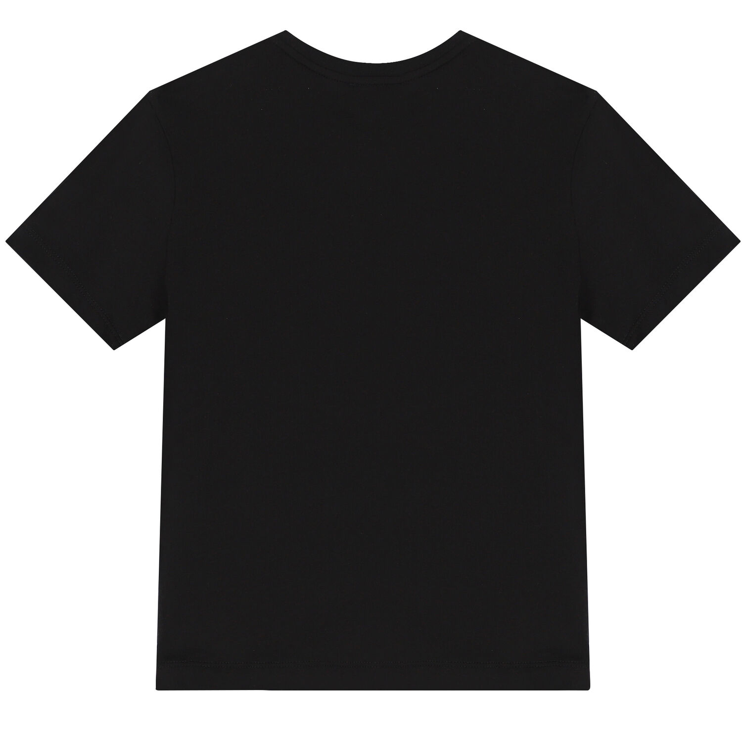 Boys Black Logo T-Shirt, 2, hi-res