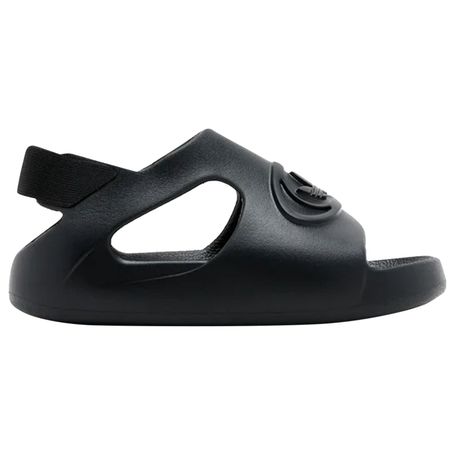 Younger Boys Black Campus Sliders, 2, hi-res