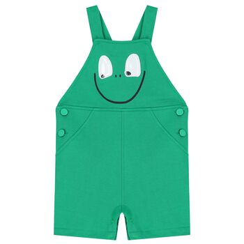 Stella McCartney Baby Boys Green Frog Dungarees, 1 Baby Boys Green Frog Dungarees