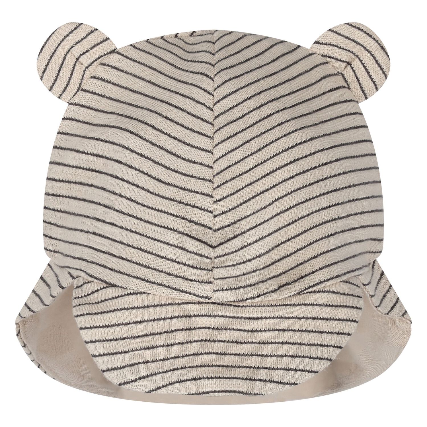 Younger Boys White & Beige Shorts Set, 1, hi-res